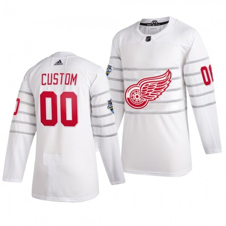 Detroit Red Wings Personalizado Wit Adidas 2020 NHL All-Star Authentic Shirt - Mannen